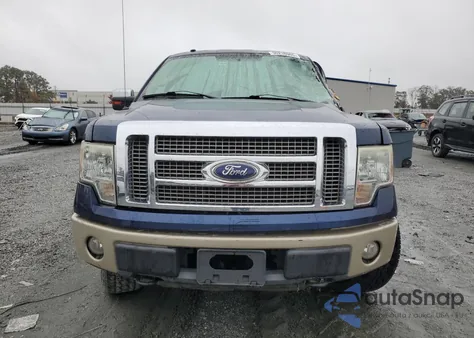 2010 Ford F150 Supercrew из США, поврежденный, VIN 1FTFW1EV2AKA58538
